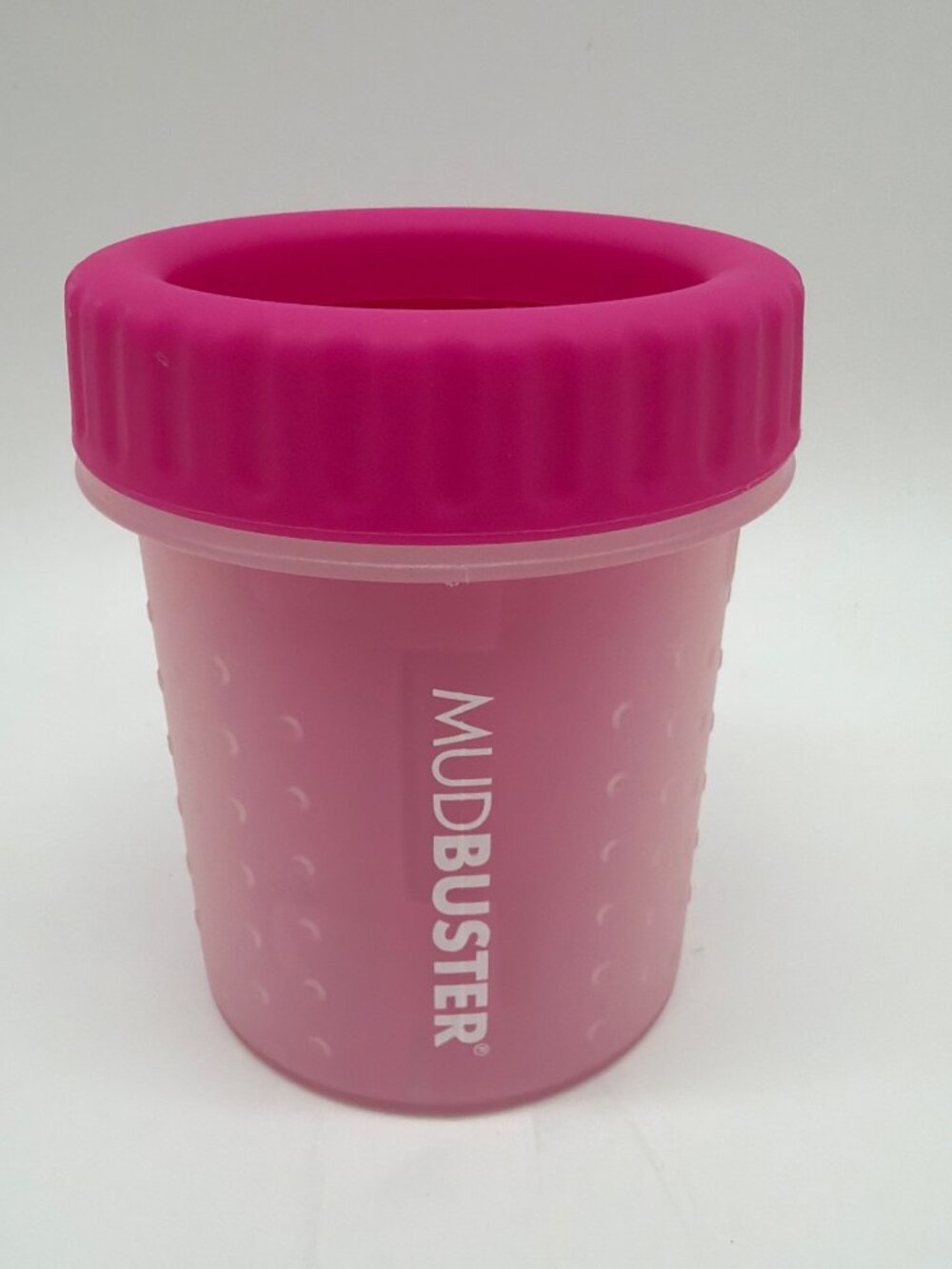 Dexas MudBuster Portable Dog Paw Cleaner Medium Pink